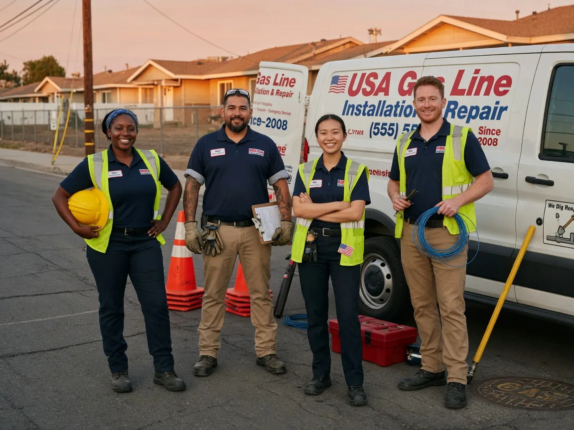 Gas Line Installation company in Elsah, IL